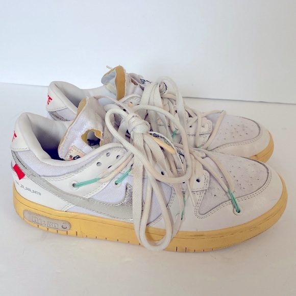 NIKE Dunk Low × Off-White 01 of 50 2021 Sneakers - Picture 5 of 11